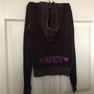 Juicy Couture Velvet valor sweatshirt